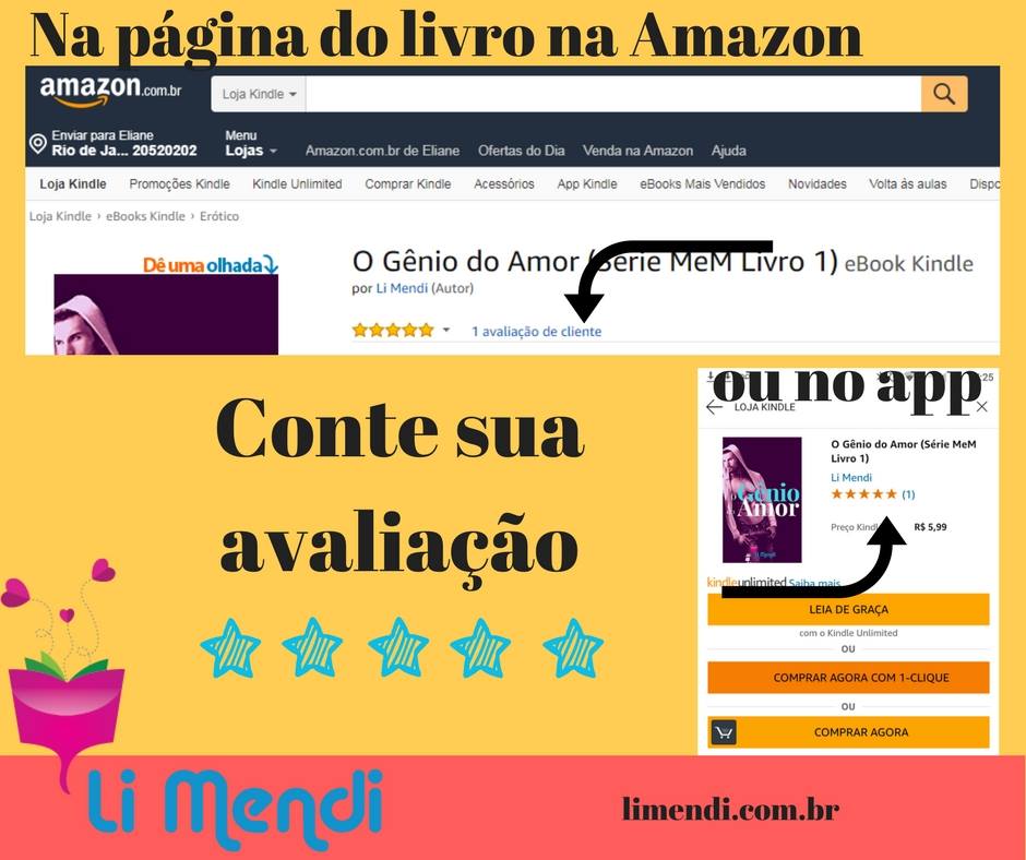 Como avaliar livro e-book na Amazon - Kindle Ilimitado KU