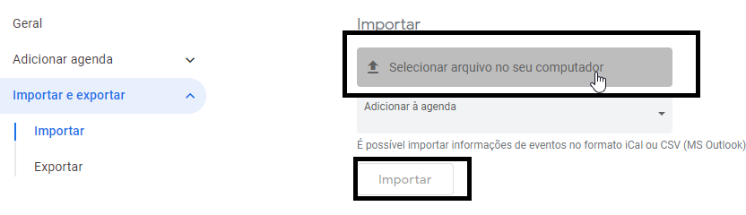 Como adicionar Aniversários de Amigos no Calendário do Google Agenda.