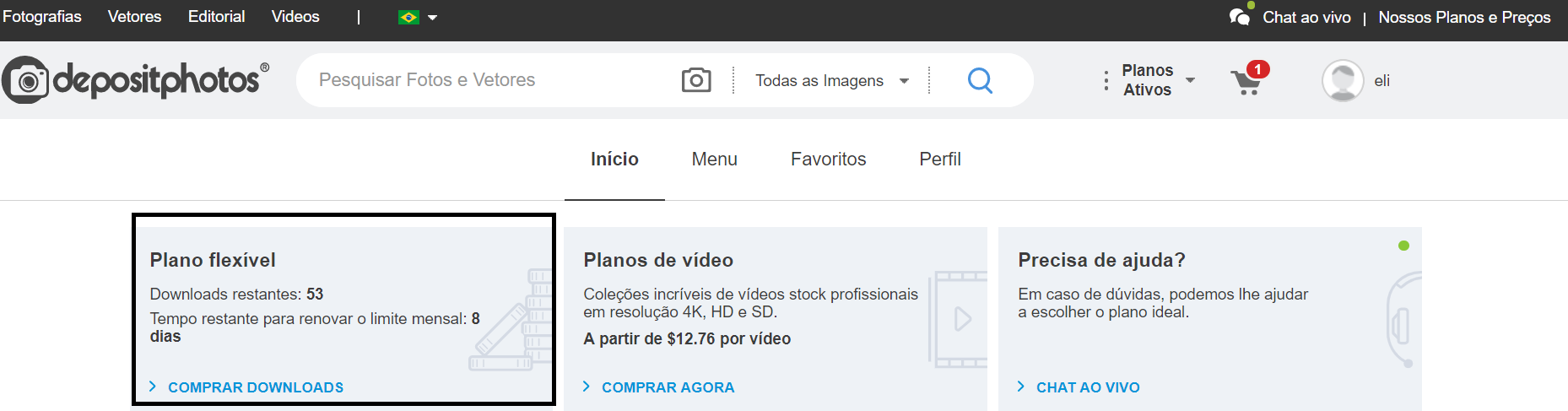 Entenda os planos deposiphotos e veja se valem a pena. Plano Flexível e Sob Demanda