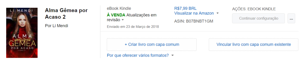 Erro de Atualização de Livro no aplicativo Kindle da Amazon - Como resolver